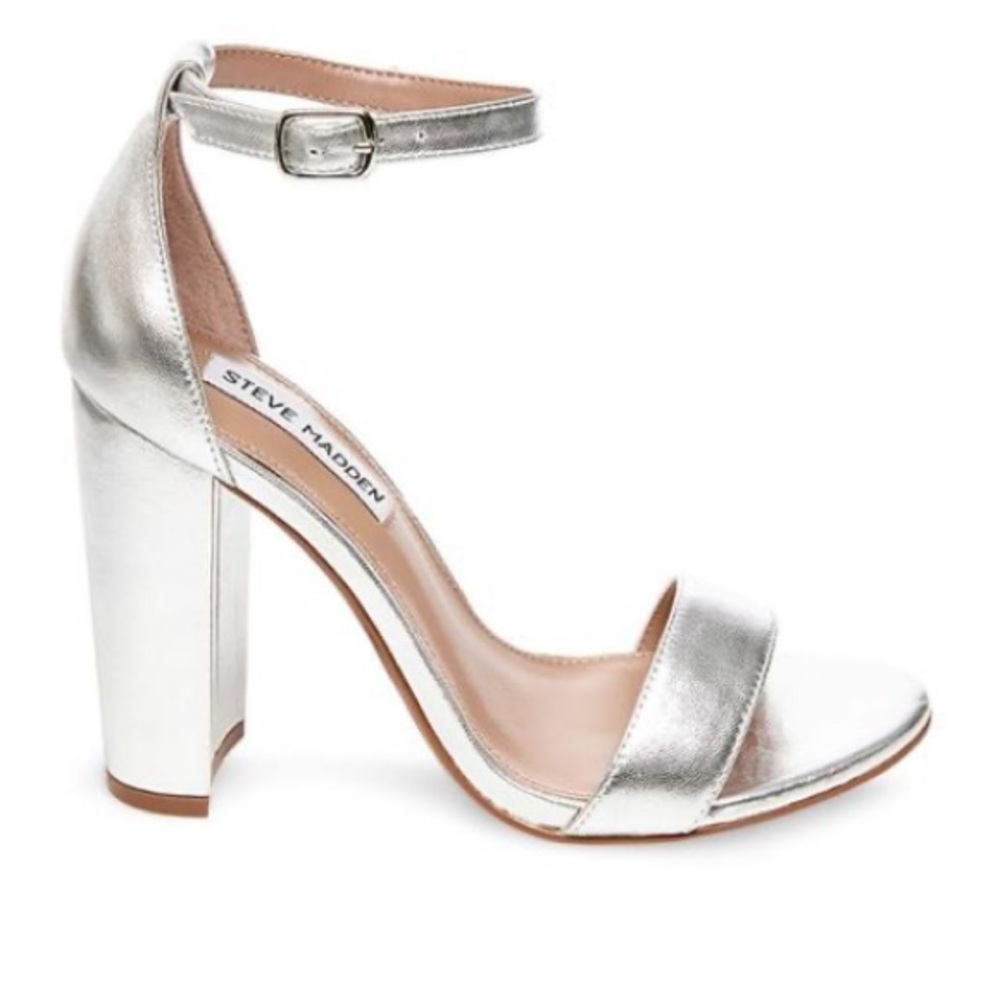 Steve Madden metallic sandals
